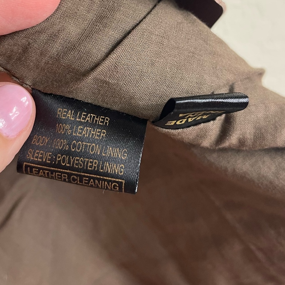Scully Suede Leather Open Front Jacket Size XL - Picture 2 of 3